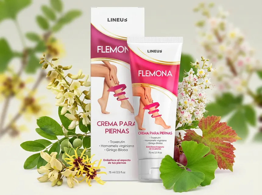 Ingredientes naturales de la crema Flemona